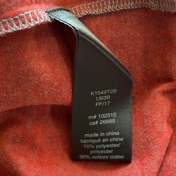 John Varvatos lightweight red long sleeve shirt size extra large - Picture 6 of 8